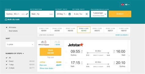 $434 Cheap Flights from Sydney to Nadi in 2024 .